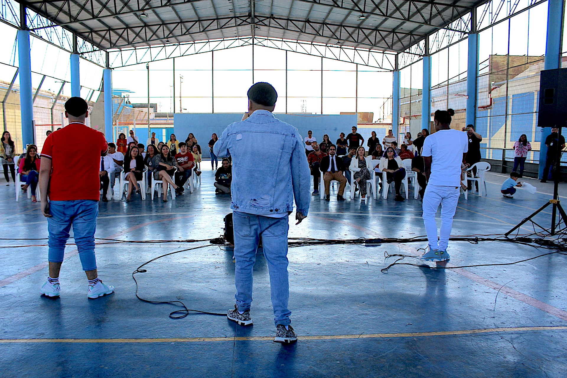 Jóvenes en reinserción social en Iquique revelan su creatividad musical